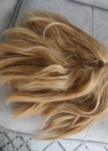 Bej Kürklü Kadın Saç Aksesuarı - Görsel 6