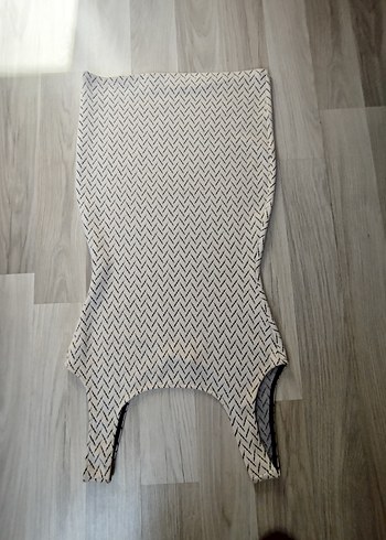 Kadın Beyaz V Yaka Triko Elbise - Görsel 9