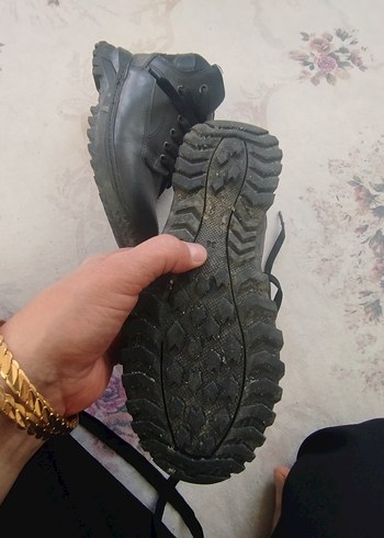 Siyah Rugan Stiletto Topuklu Bot - Görsel 8