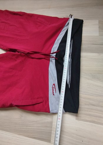 Kemerli Kırmızı Kadın Eşofman Altı - Görsel 4