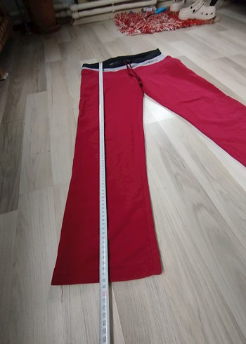 Kemerli Kırmızı Kadın Eşofman Altı - Görsel 5