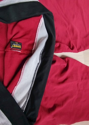 Kemerli Kırmızı Kadın Eşofman Altı - Görsel 7