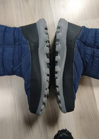 Erkek Lacivert Sıcak Terlikler - Görsel 4