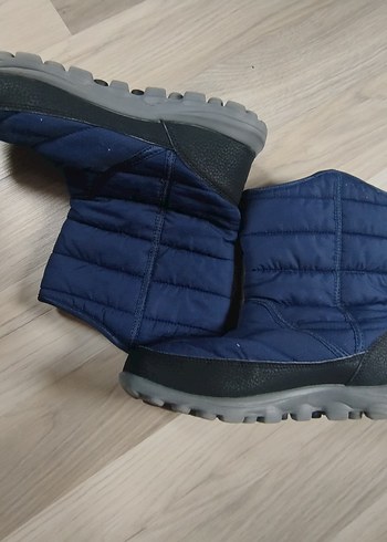 Erkek Lacivert Sıcak Terlikler - Görsel 5