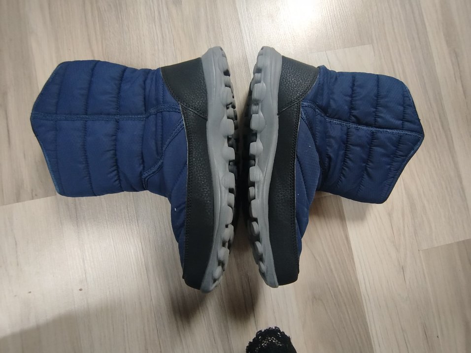 Erkek Lacivert Sıcak Terlikler - Görsel 4