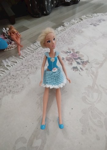 Beden Renk Pastel Mavi Elbise Bebek