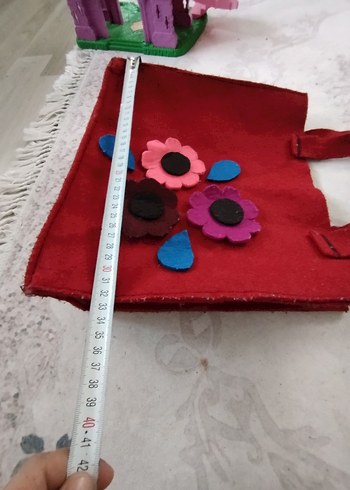 Diğer Renkli Baskılı Kadın Kışlık Çanta