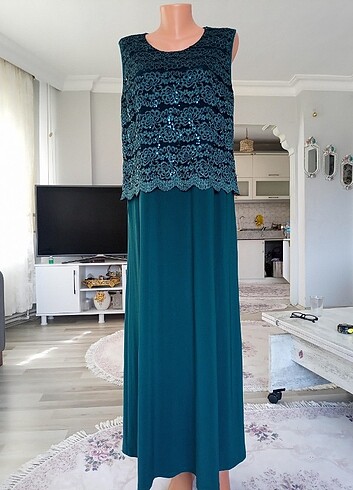 44 Beden Buzi elbise 44 46 bedene olur