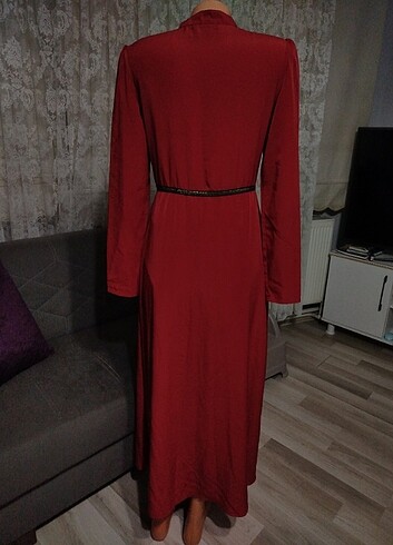 40 Beden bordo Renk İnce yazlık elbise