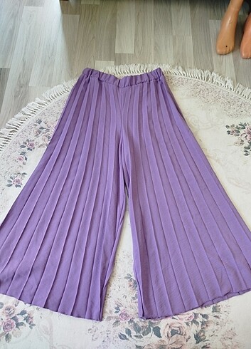 50 Beden mor Renk 50 Beden bol pantolon