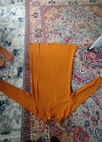 40 Beden turuncu Renk Uzun tunik