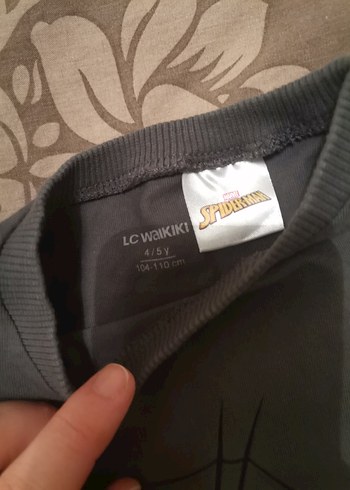 LcwErkek Çocuk Örme Örümcek Adam Sweatshirt - Görsel 4