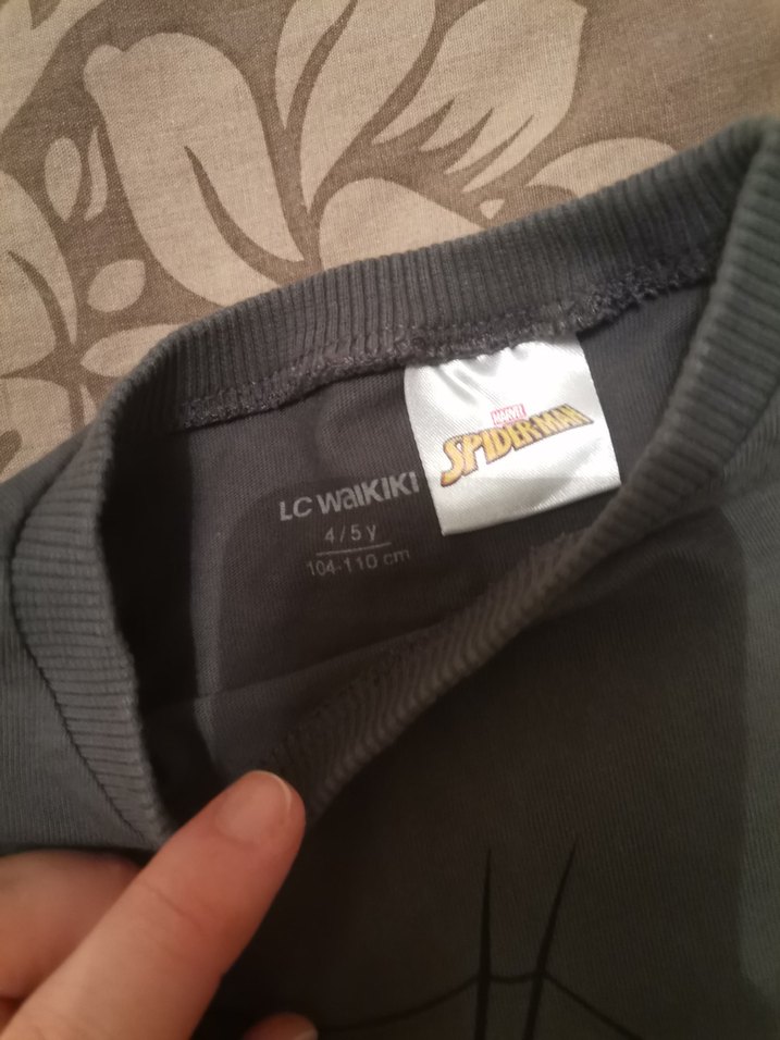 LcwErkek Çocuk Örme Örümcek Adam Sweatshirt - Görsel 4