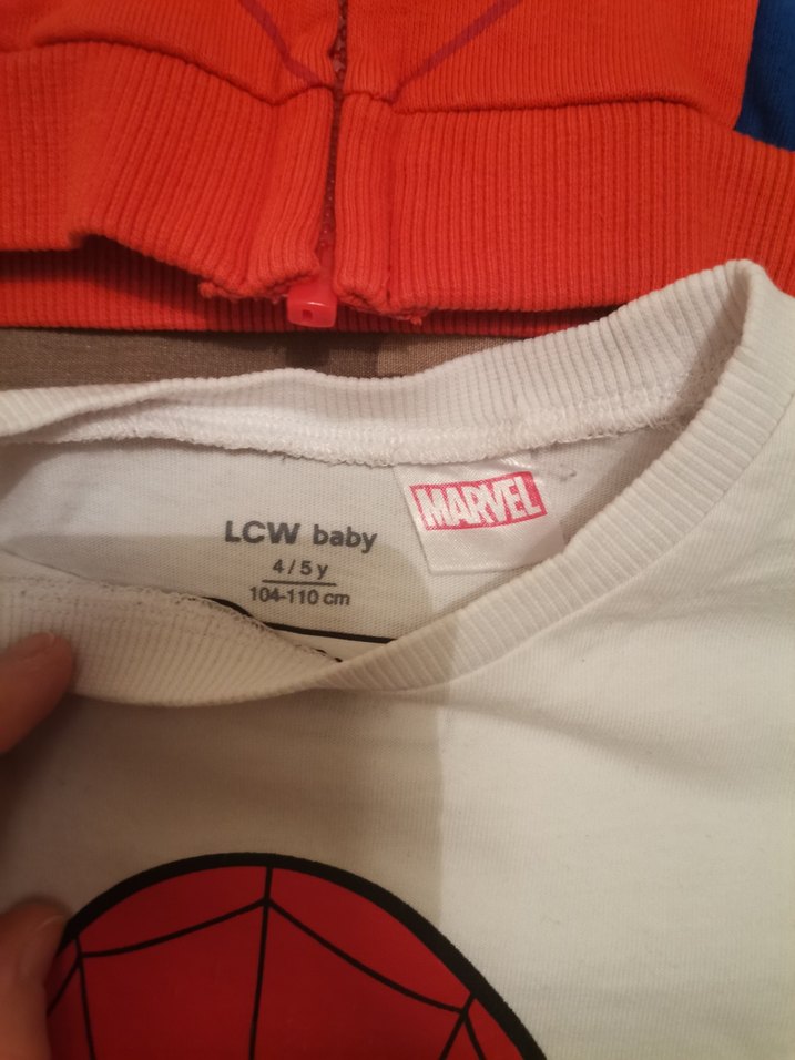 LcwErkek Çocuk Örme Örümcek Adam Sweatshirt - Görsel 3