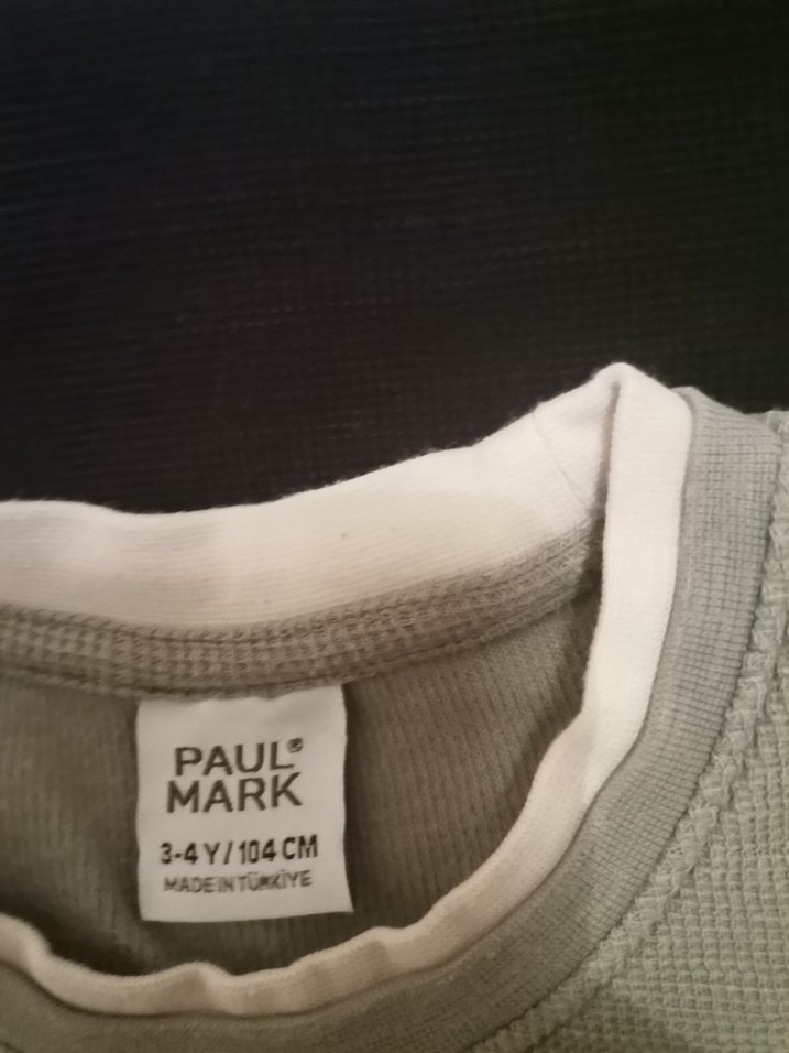 Paulmark marka 3-4yaş 3adet ince swet.Yumuşak kumaştan üretilmiş - Görsel 2