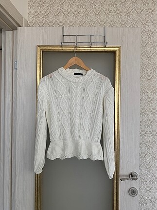 #trendyol marka ekru kazak #mango #bershka #pullandbear #zara #e