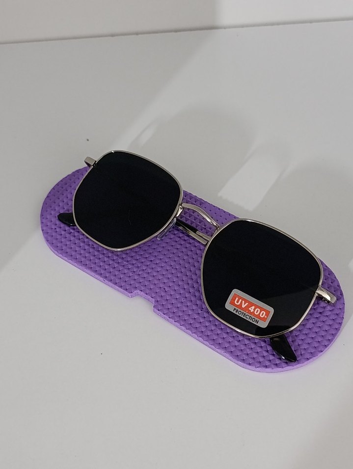 Gri çerçeve Kadın UV400 Korumalı Gözlük - Görsel 2