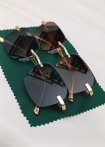 Kahverengi kesme Kadın Güneş Gözlüğü - Görsel 5