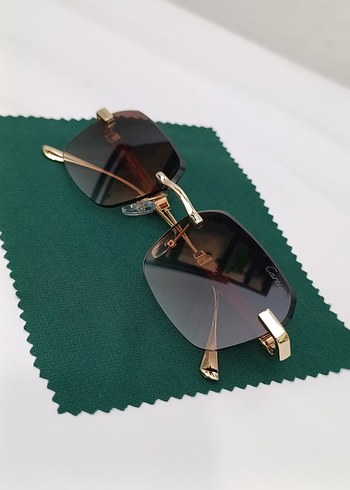 Kahverengi kesme Kadın Güneş Gözlüğü - Görsel 4