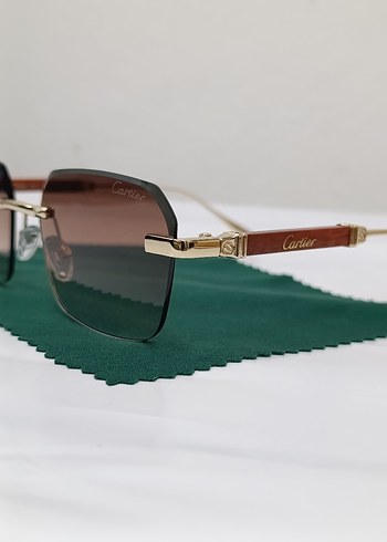 Kahverengi kesme Kadın Güneş Gözlüğü - Görsel 2