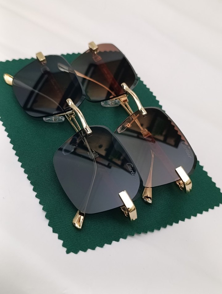 Kahverengi kesme Kadın Güneş Gözlüğü - Görsel 5