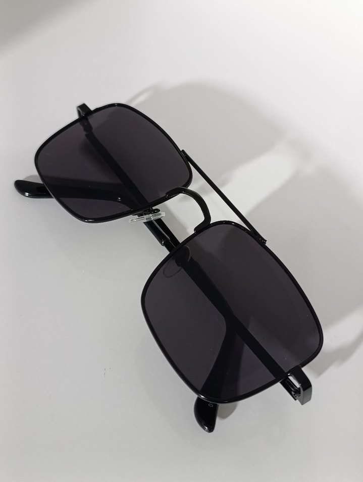 kare pilot Güneş Gözlüğü - Görsel 4