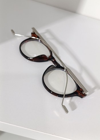 leopar çerçeve şeffaf cam Kadın Gözlüğü - Görsel 3