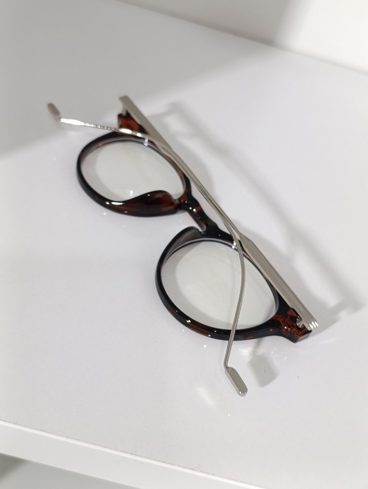 leopar çerçeve şeffaf cam Kadın Gözlüğü - Görsel 3