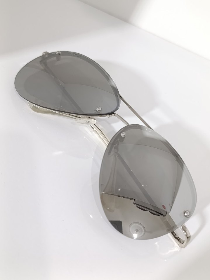 Aynalı Gri Kadın Güneş Gözlüğü - Görsel 2