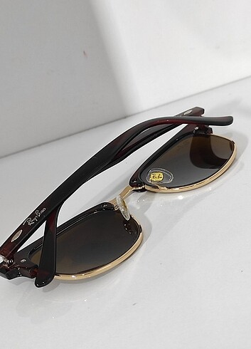 Beden Ray-Ban clubmaster güneş gözlüğü kahverengi
