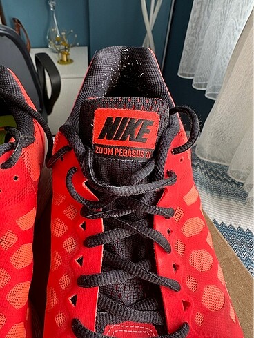 45 Beden kırmızı Renk Nike Zoom Pegasus Running 46 Numara