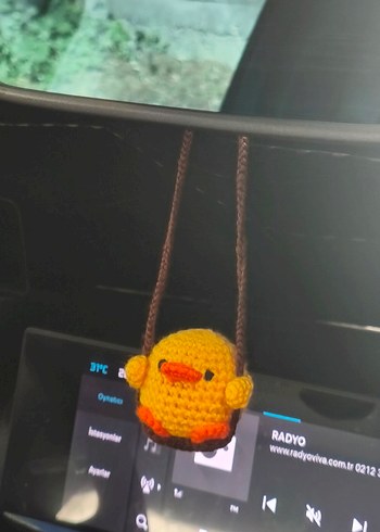 Amigurumi Araba Süsü
