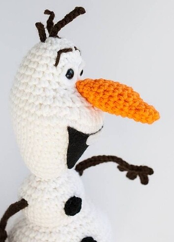  Beden Renk Amigurumi Olaf