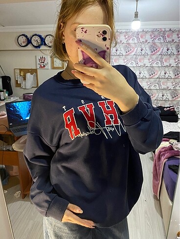 Diğer Madmext Bisiklet yaka sweatshirt