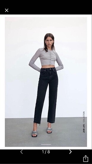 Zara siyah jean