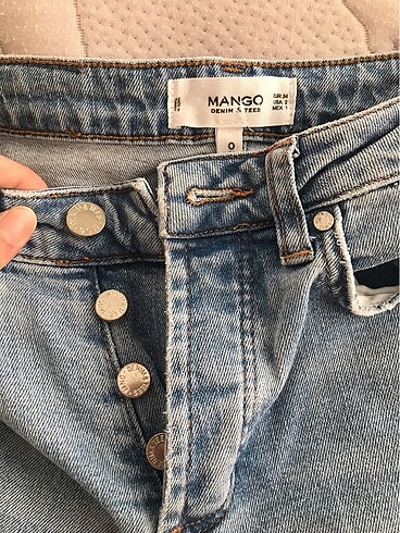 xs Beden mavi Renk Mango jean