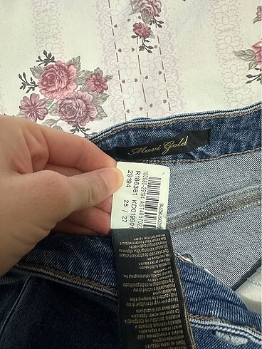 xs Beden mavi Renk Mavi jean