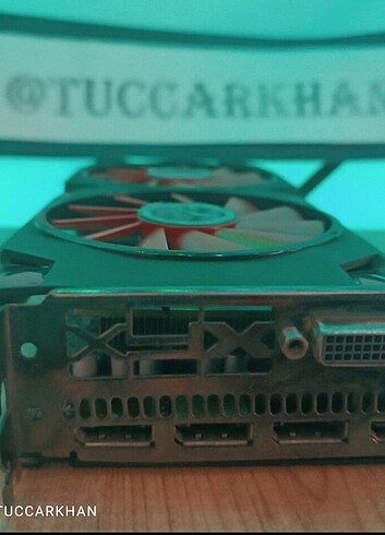 XFX RX 480 8 GB ekran kartı . KGF bulunmuyor aktif çalışan sıkı