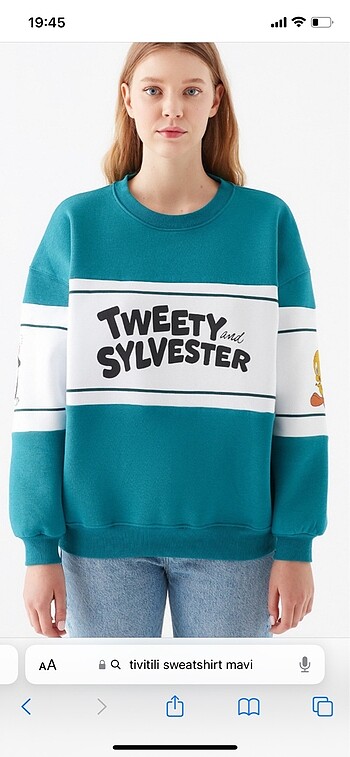Mavi Tweety Sylvester Sweatshirt