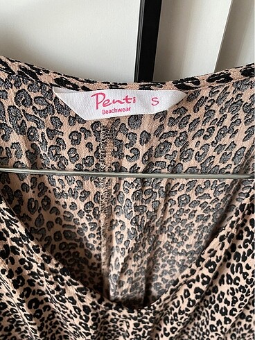 Penti Penti leopar desenli beachwear