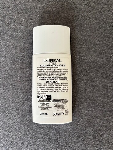  Beden Loreal Paris Güneş Kremi