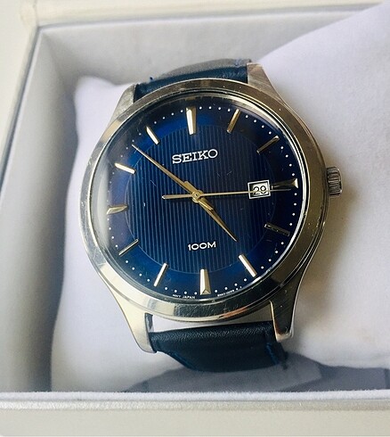 ORİJİNAL SEIKO HARDLEX KRİSTAL CAM PASLANMAZ ÇELİK ERKEK SAATİ