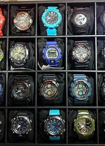  Beden siyah Renk G-SHOCK seçmece saatlerim 