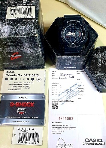 CASİO G-SHOCK GA-140 1A1DR SIFIRDAN FARKSIZ GARANTİ BELGELİ