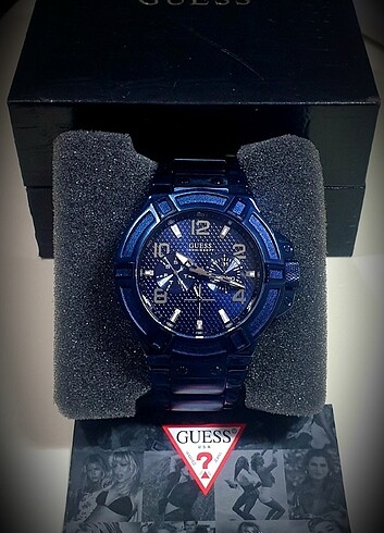  Beden lacivert Renk GUESS W0218G4 RIGOR TERTEMİZ SORUNSUZ 