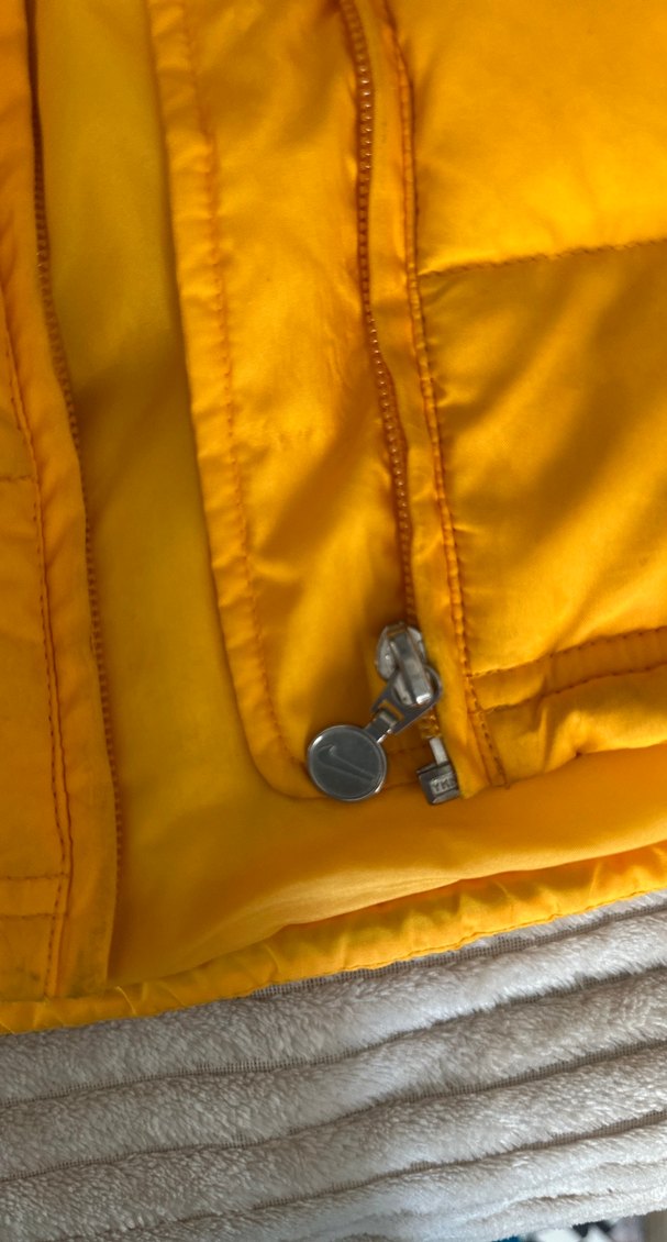 Sarı Düğmeli Erkek Mont Nike orijinal - Görsel 4