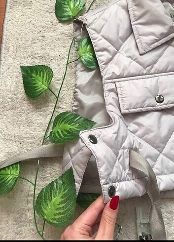 Zara Crop mini yelek