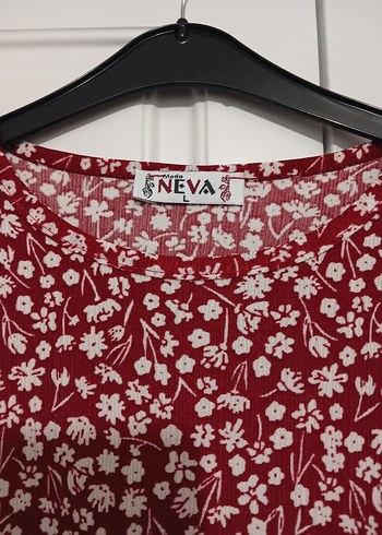 Bordo Uzun Kollu Piliseli Kadın Elbise - Görsel 5