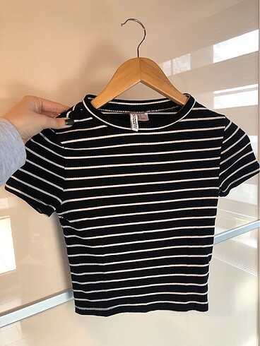 Siyah Crop top