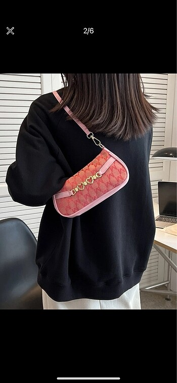 Shein pembe çanta